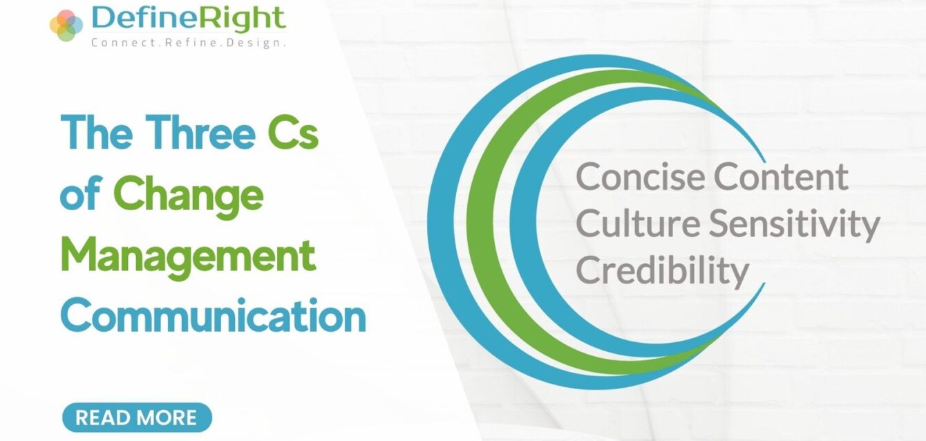 The Three Cs of Change Management Communication | DR Blog Banner