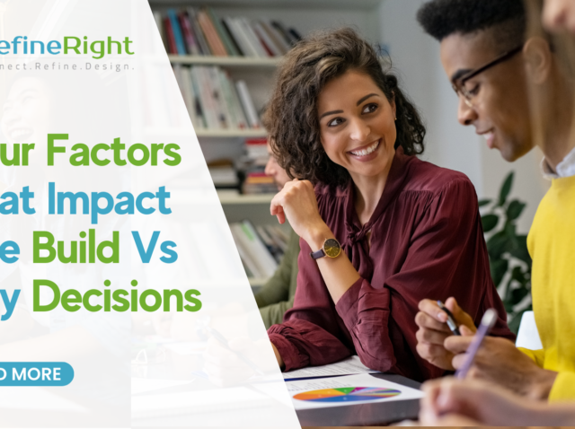 4 Factors that Impact the Build vs Buy Decision | DR Blog Banner
