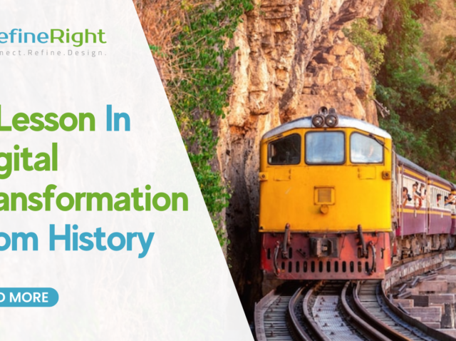 A Lesson in Digital Transformation from History | DR Blog Banner